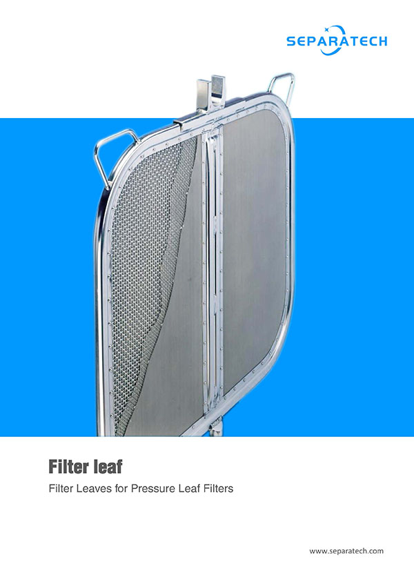 Filter Leaves for Pressure Leaf Filters