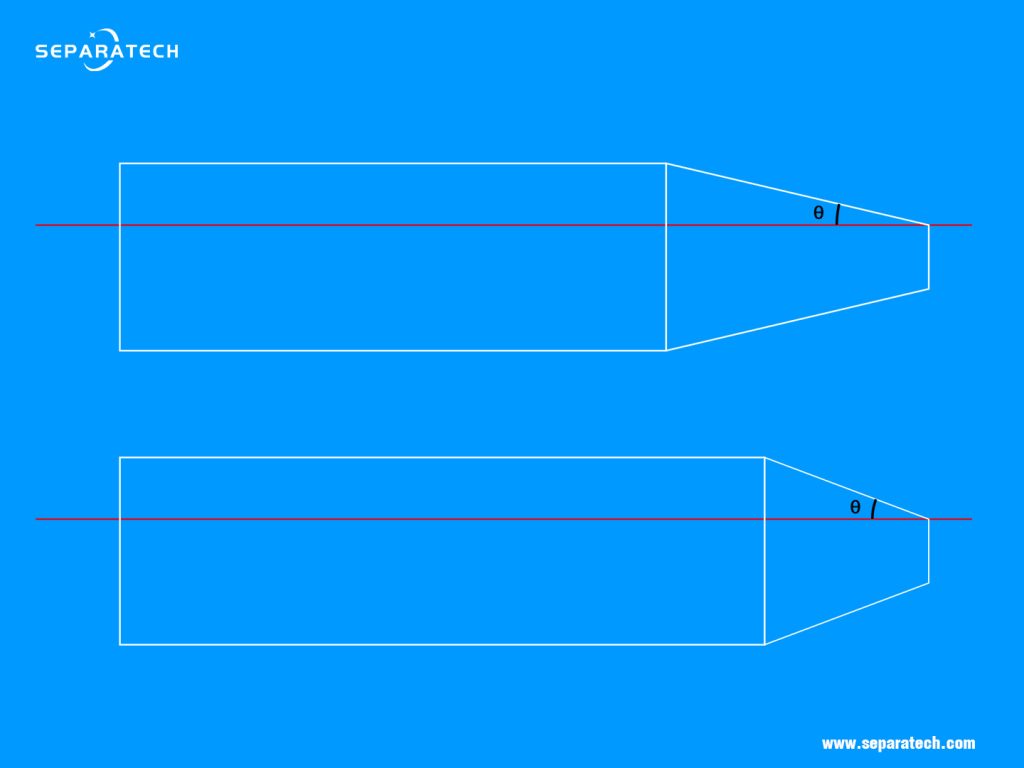 Half Cone Angle of Decanter Centrifuge